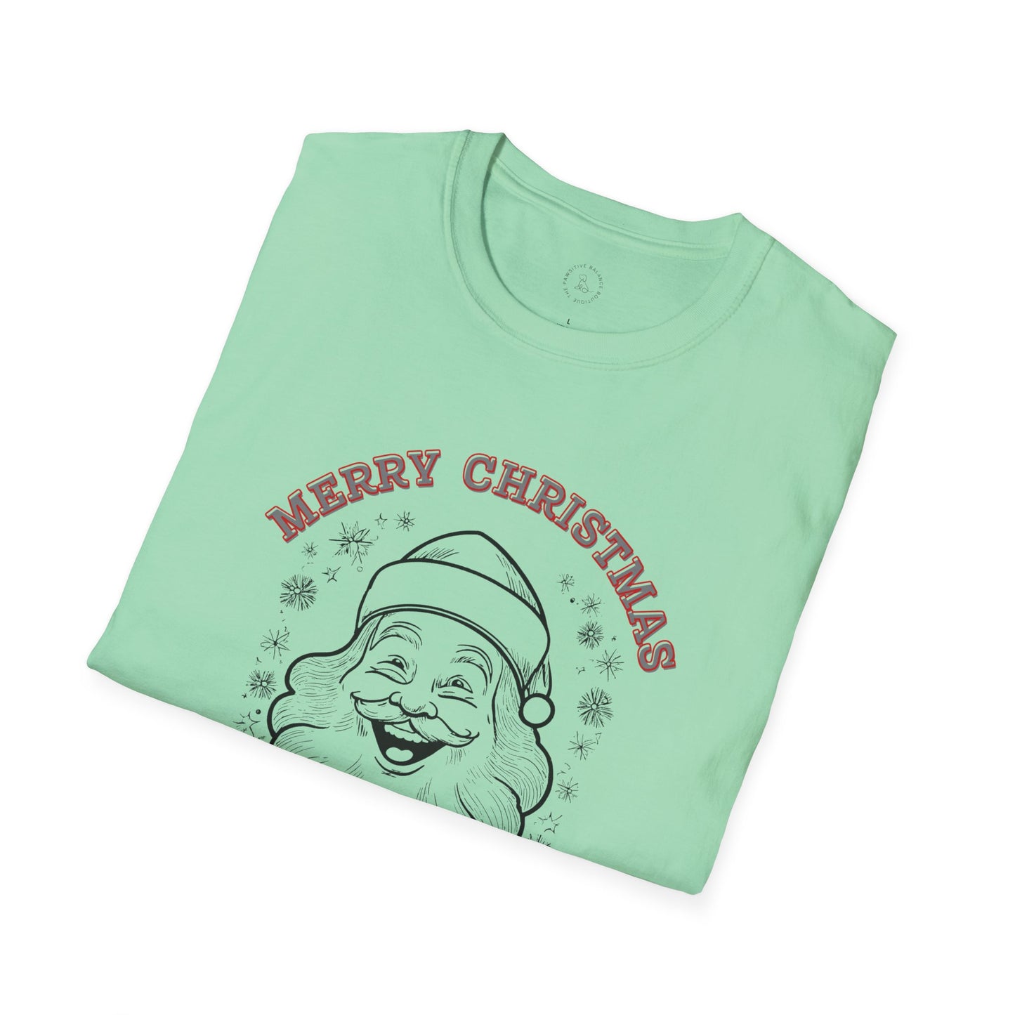 Santa Christmas Unisex Softstyle T-Shirt