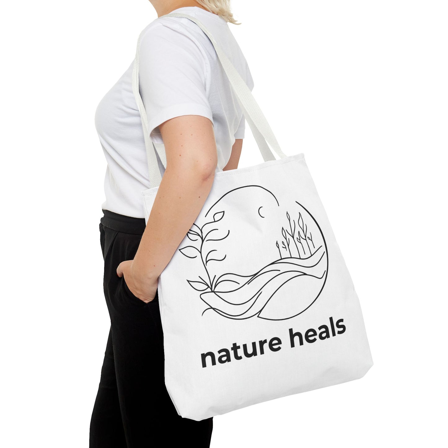 Nature Heals Tote Bag