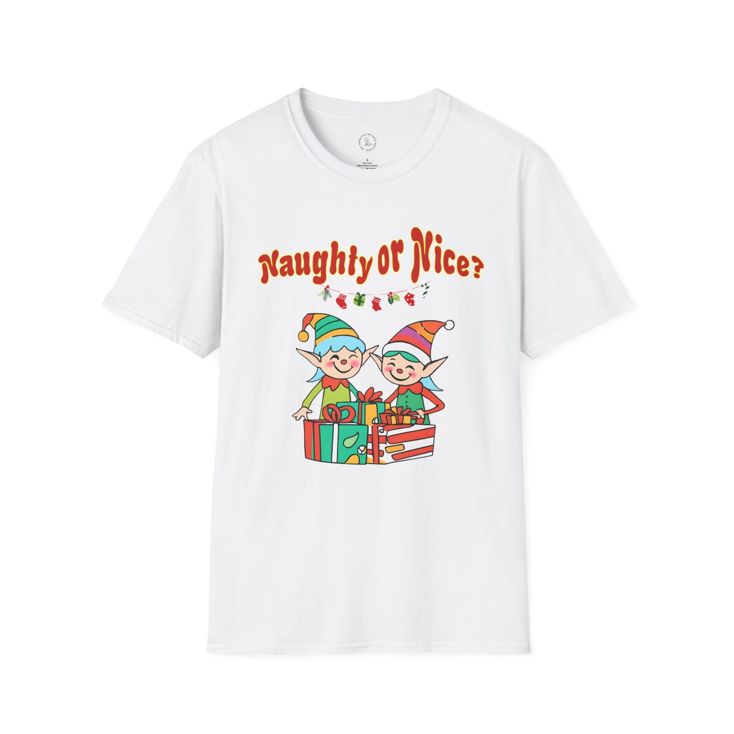 Naughty or Nice? Unisex Softstyle T-Shirt