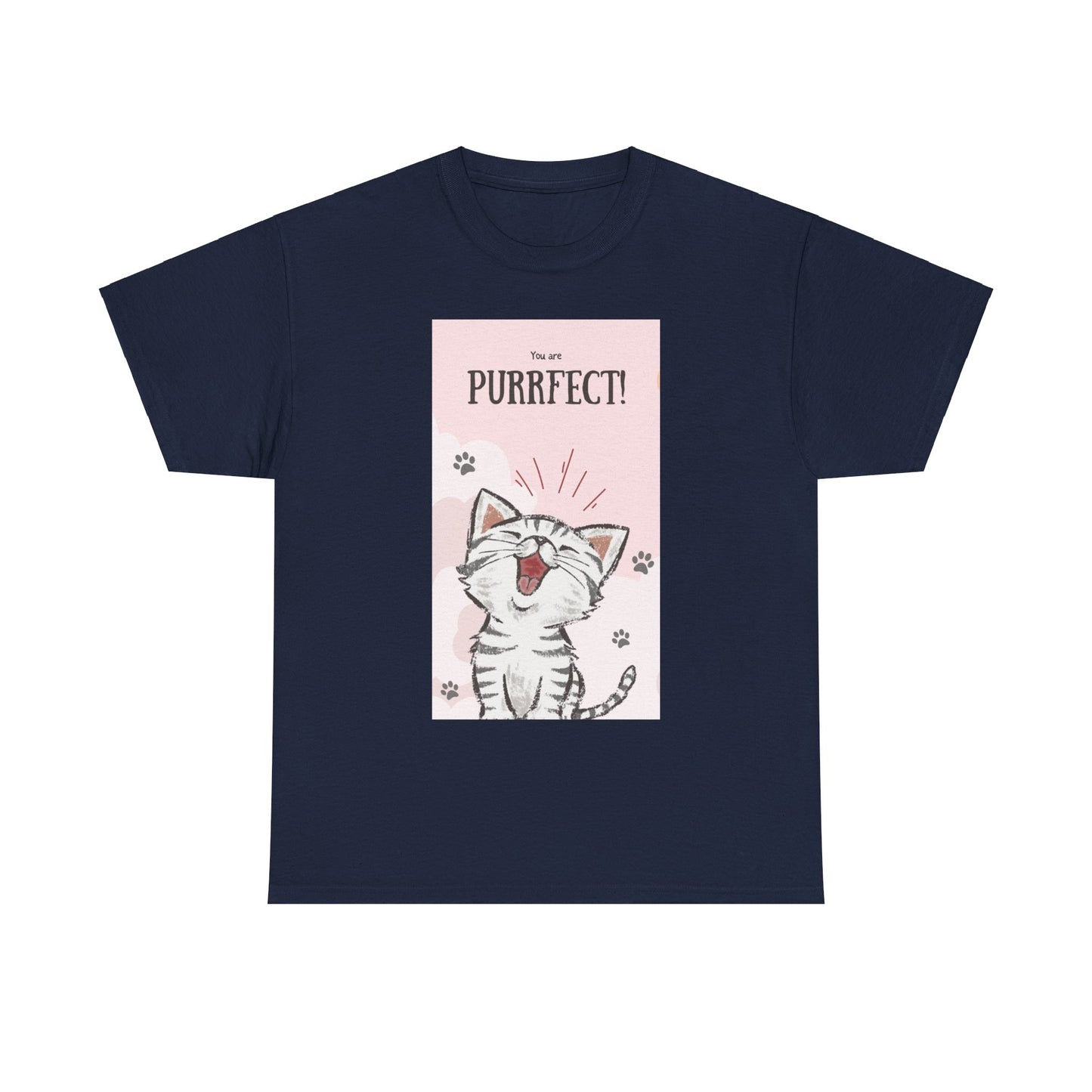 You are purrfect - Unisex Heavy Cotton Tee