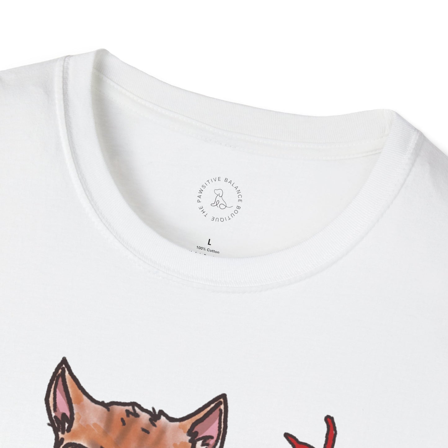 Smug Cat Unisex Softstyle T-Shirt