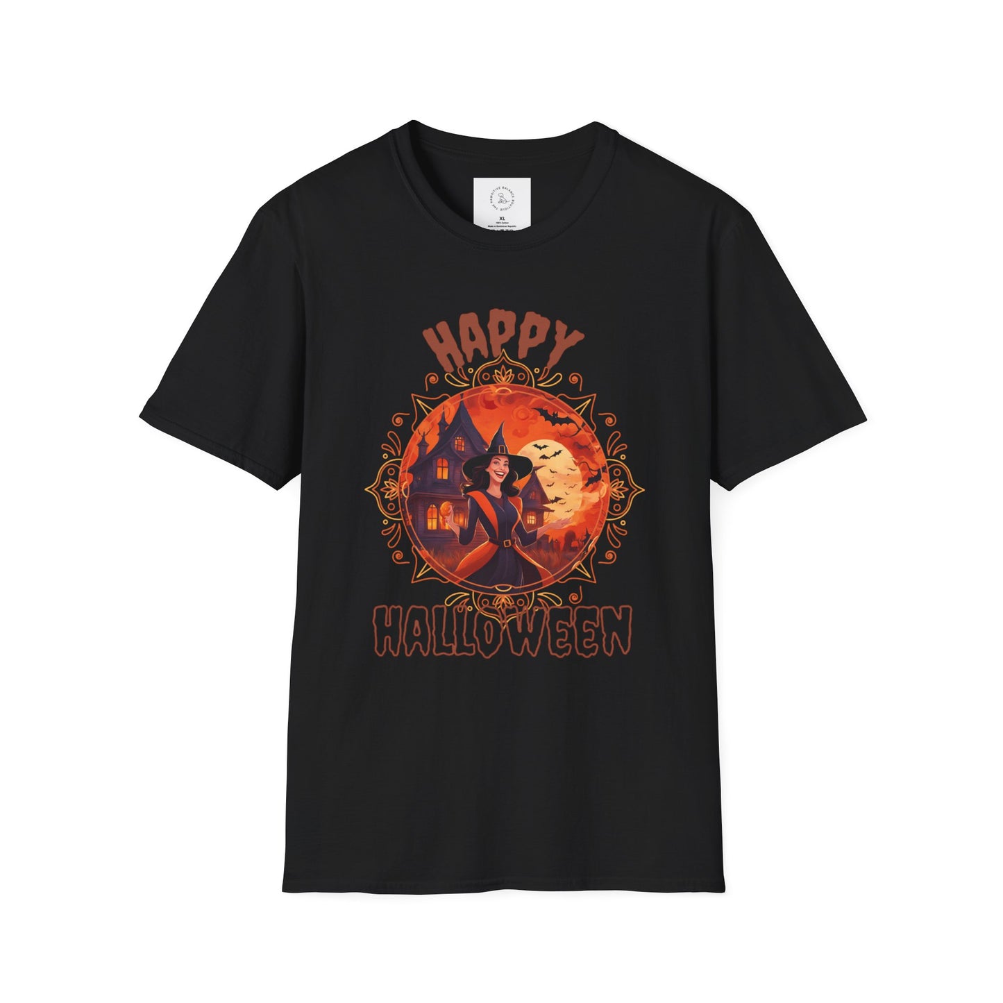 Halloween Witch Unisex Softstyle T-Shirt