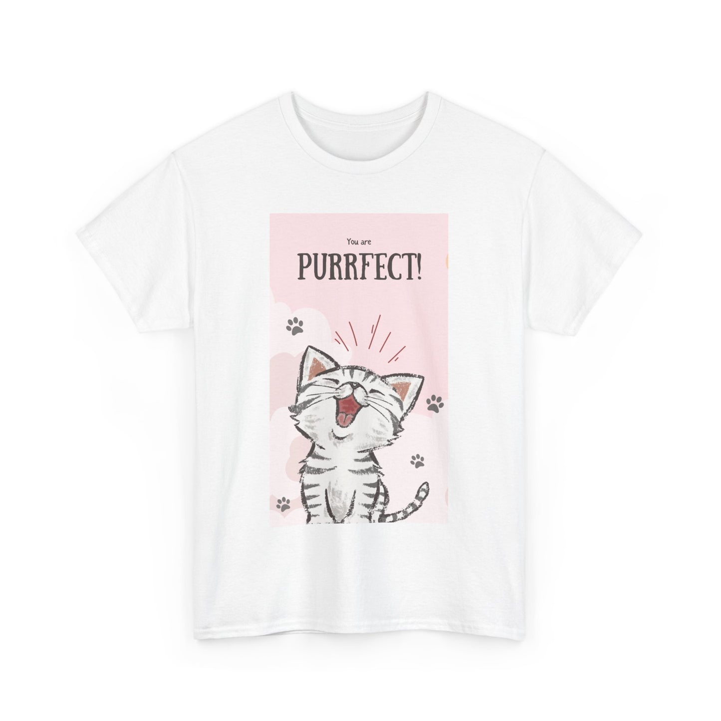 You are purrfect - Unisex Heavy Cotton Tee