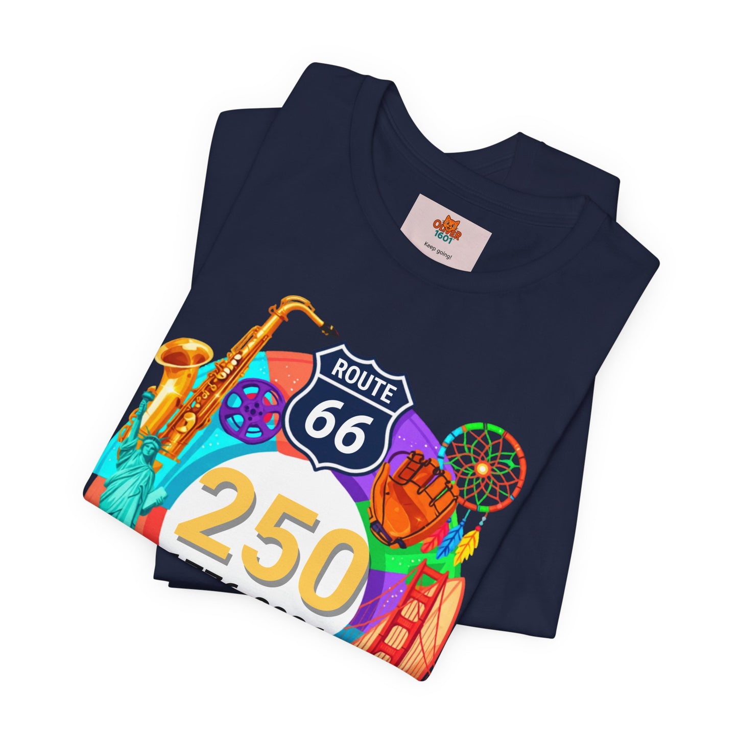 USA 250th Anniversary T-Shirt — 1776-2026 Bicentennial Celebration Tee
