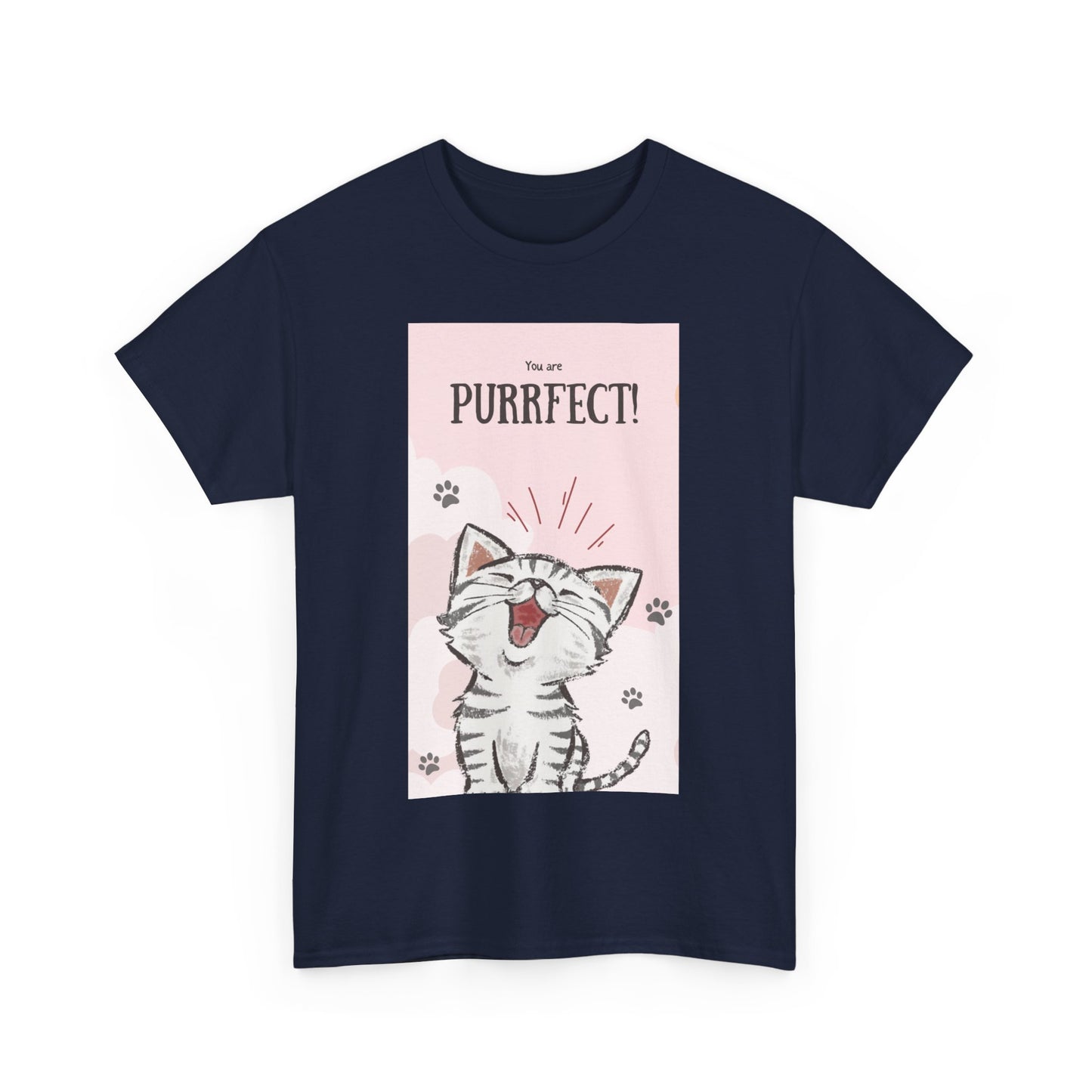 You are purrfect - Unisex Heavy Cotton Tee