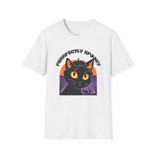 Purffectly Spooky Unisex Softstyle T-Shirt