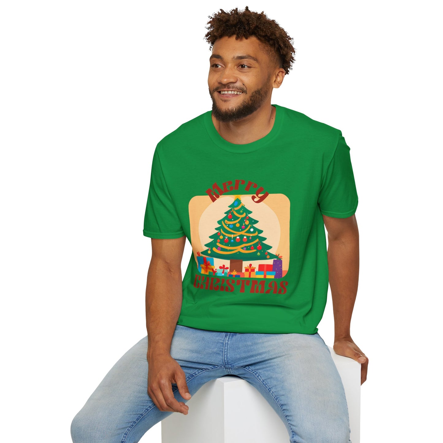 Merry Christmas Unisex Softstyle T-Shirt