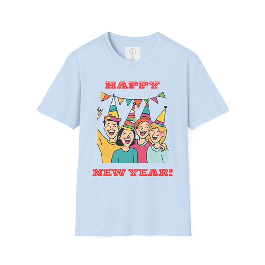 Happy New Year Unisex Softstyle T-Shirt