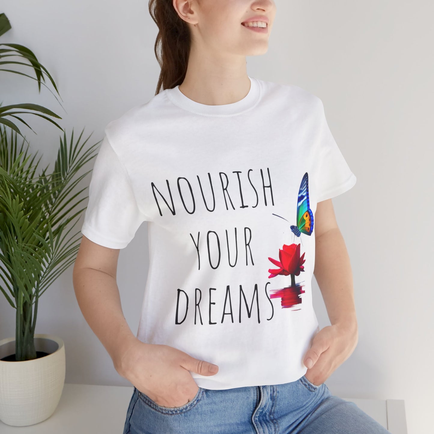 Nourish Your Dreams Unisex Jersey Short Sleeve T-Shirt