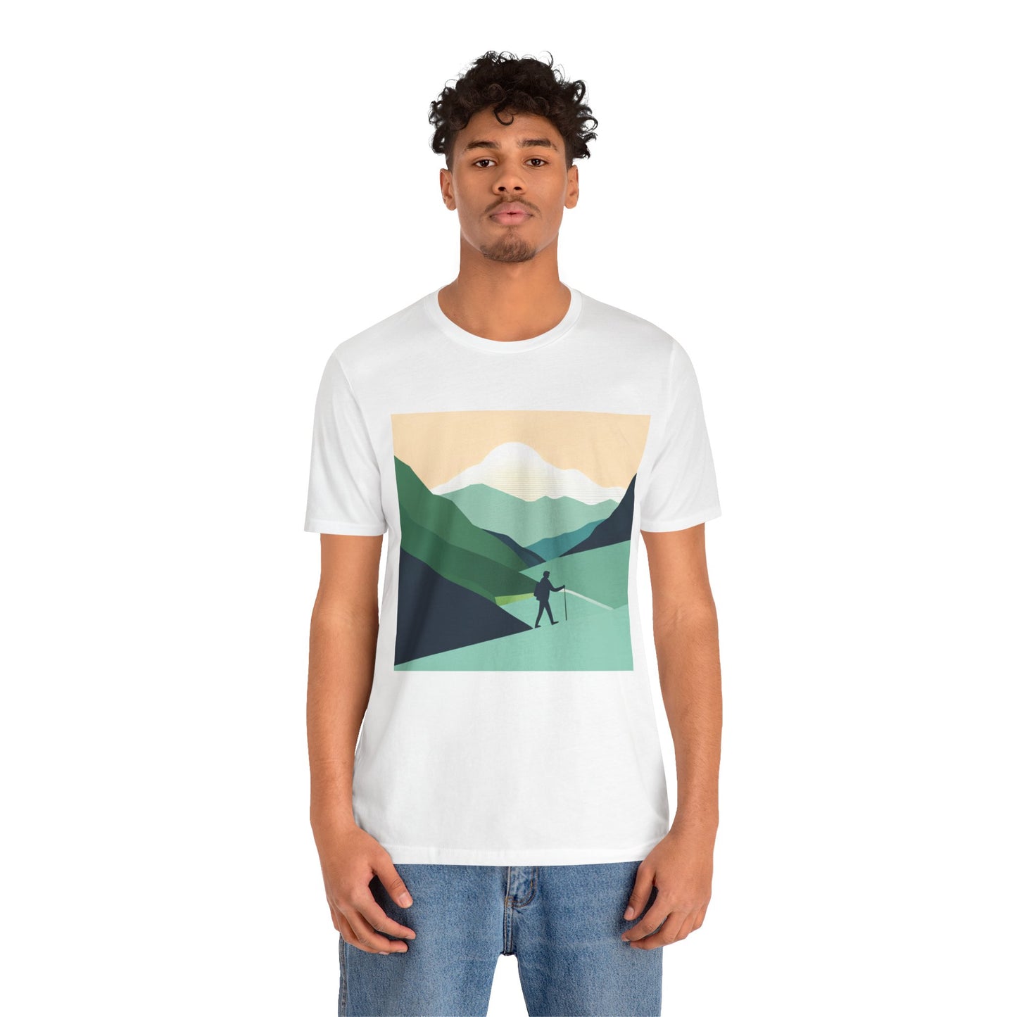 Ascent T- Shirt - Unisex Jersey Short Sleeve Tshirt