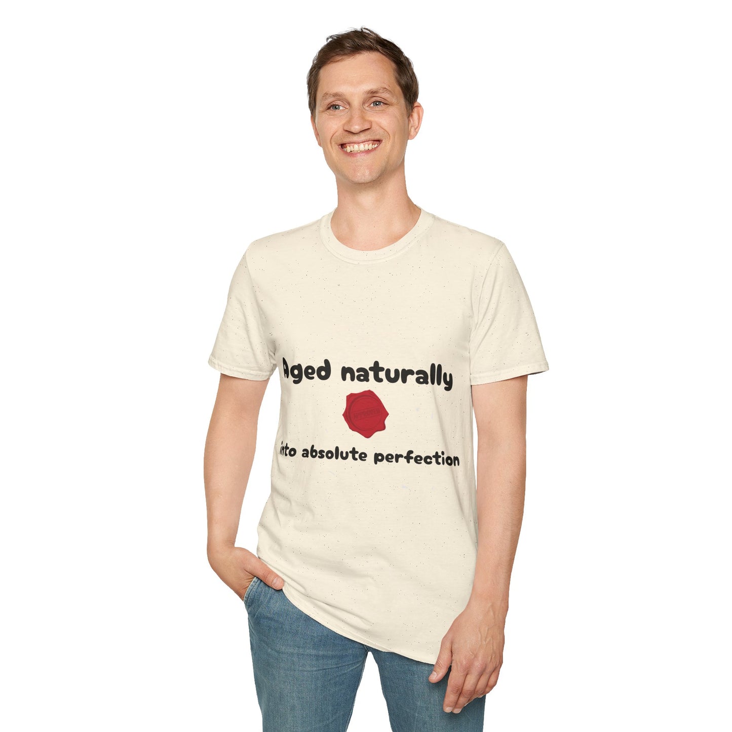 Aged Naturally - Unisex Softstyle T-Shirt