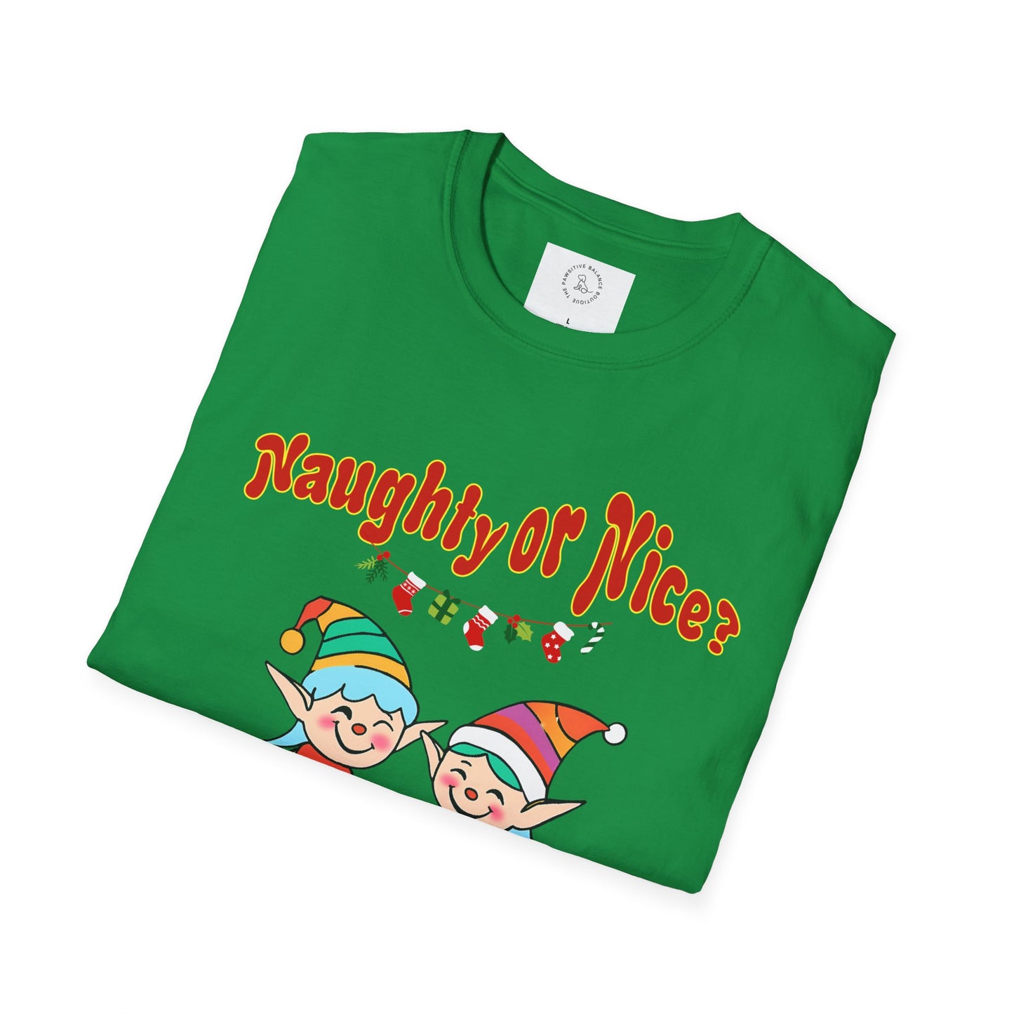 Naughty or Nice? Unisex Softstyle T-Shirt