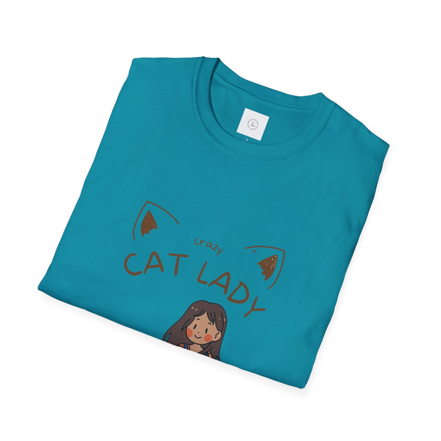 Crazy Cat Lady -Unisex Softstyle T-Shirt