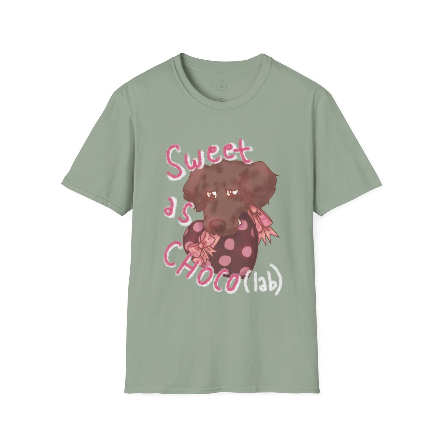 A Lab (love) Like Chocolate Unisex Softstyle T-Shirt