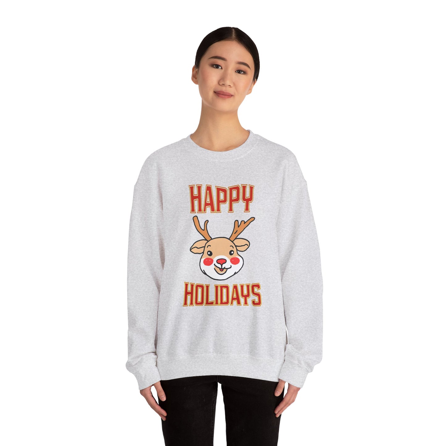 HAPPY HOLIDAYS Unisex Heavy Blend™ Crewneck Sweatshirt