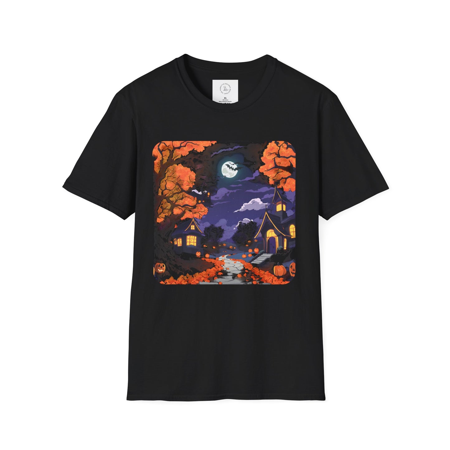 Haunted Road Unisex Softstyle T-Shirt