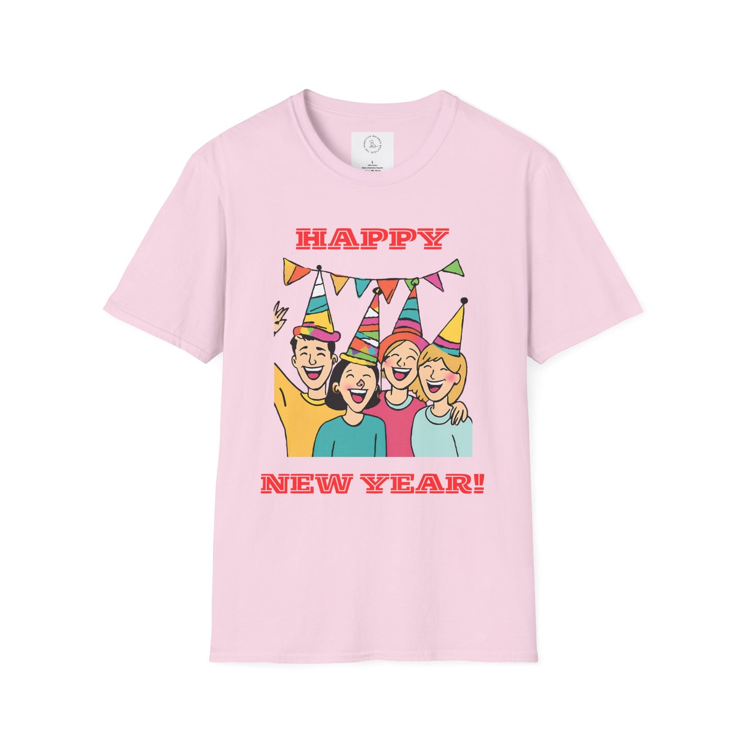 Happy New Year Unisex Softstyle T-Shirt