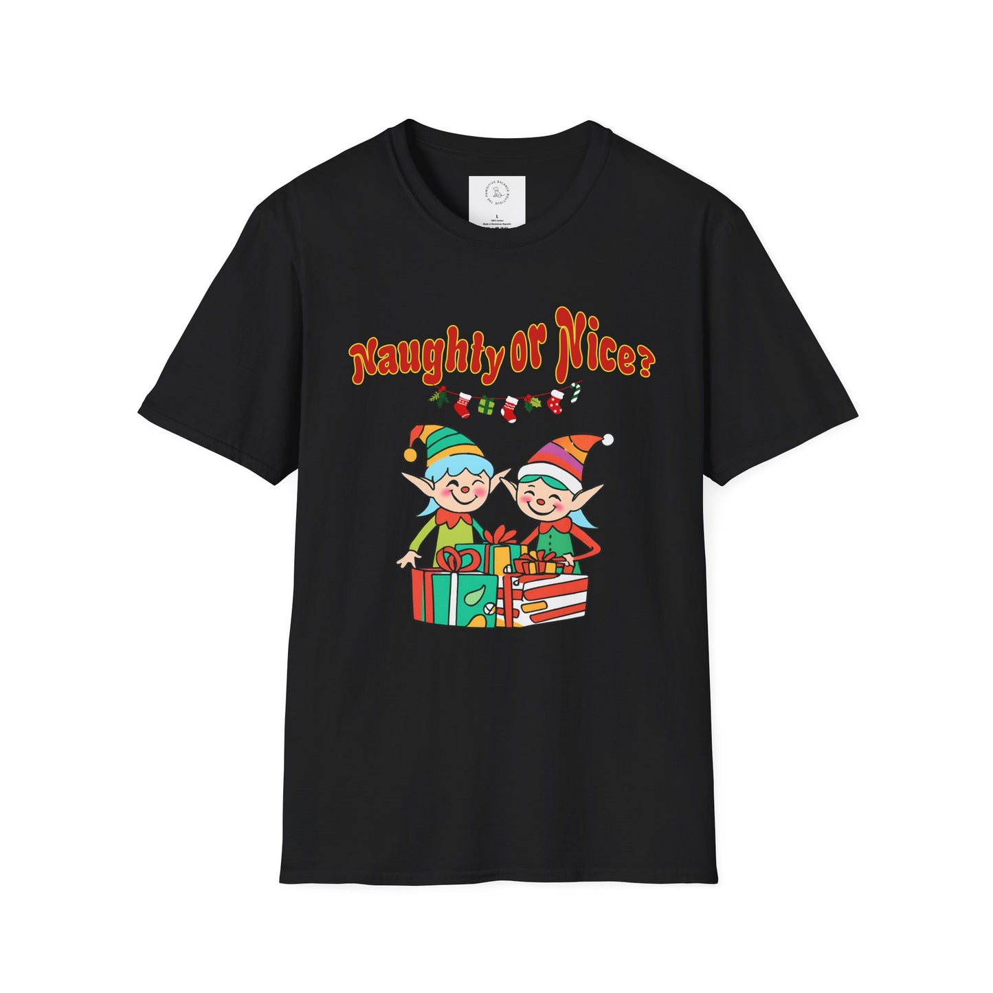 Naughty or Nice? Unisex Softstyle T-Shirt