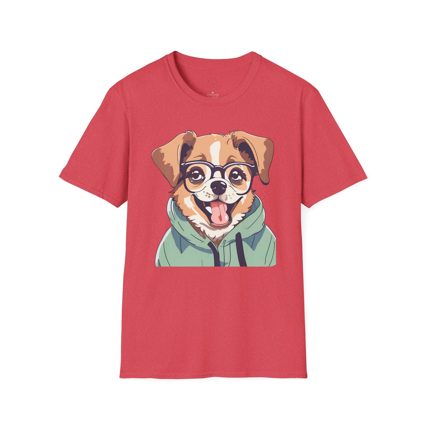 Nerdy Dog Unisex Softstyle T-Shirt