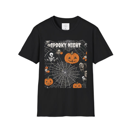 SPOOKY NIGHT Unisex Softstyle T-Shirt