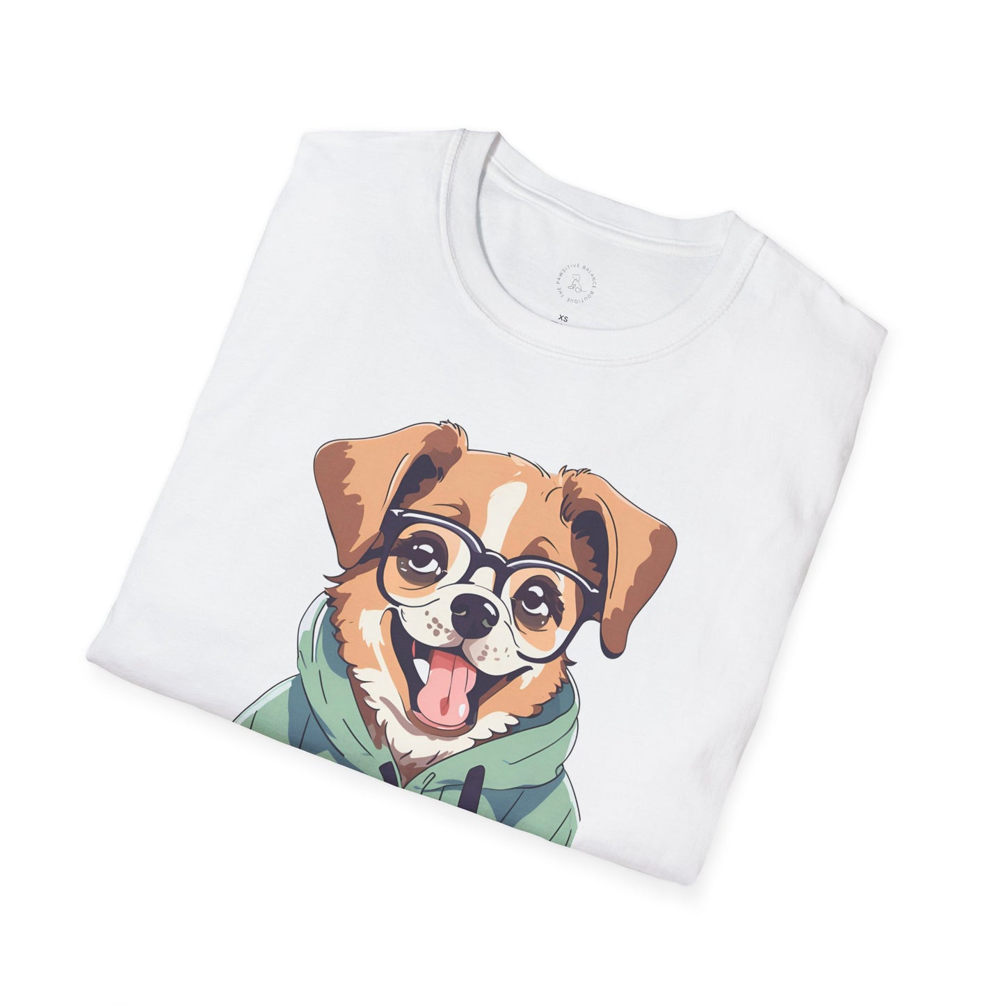 Nerdy Dog Unisex Softstyle T-Shirt