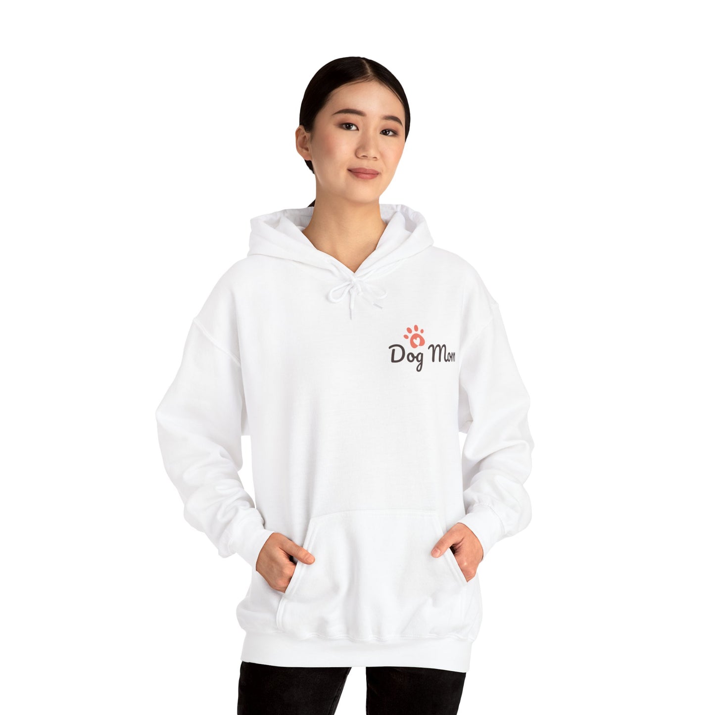 Dog Mom Hoodie - Unisex Heavy Blend™ Hooded Sweatshirt