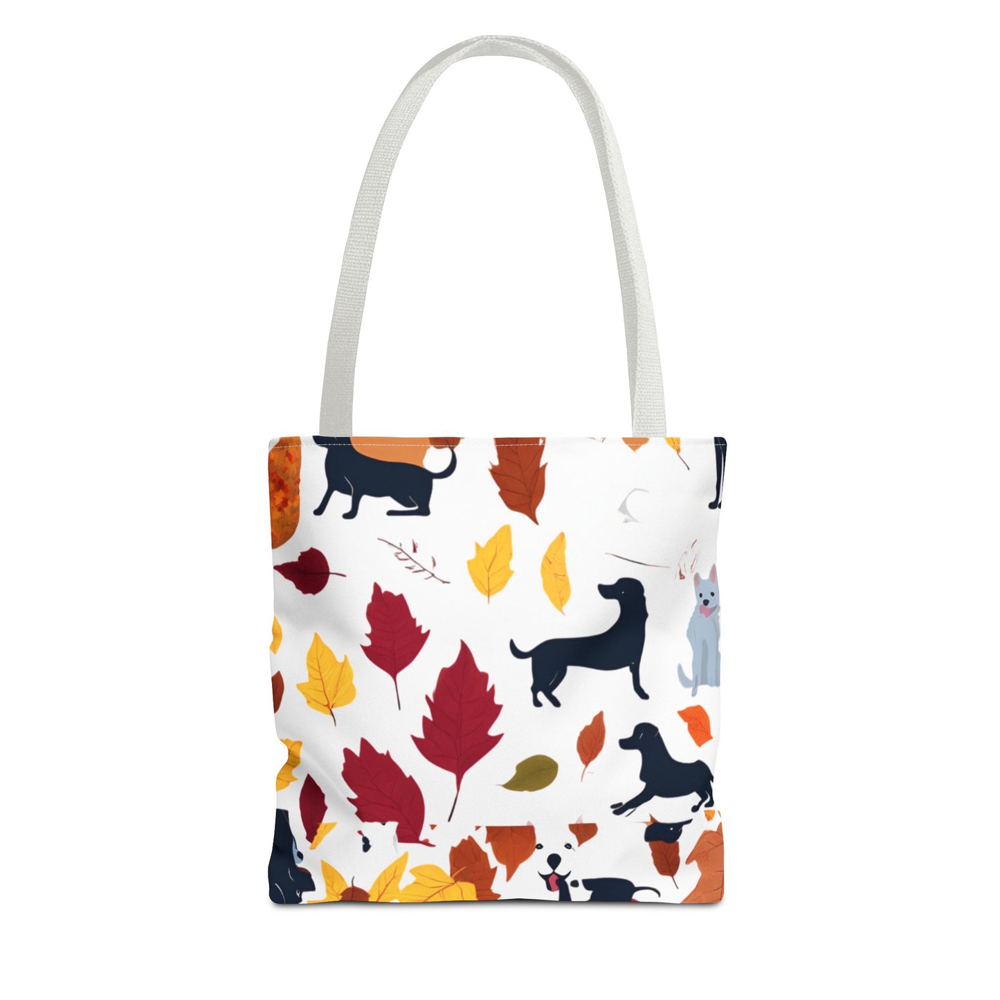 Dogs in the Fall Tote Bag (AOP)