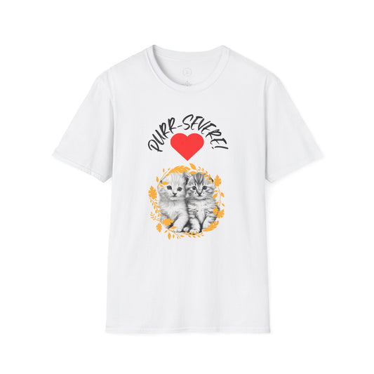 PURR-SEVERE! Unisex Softstyle T-Shirt