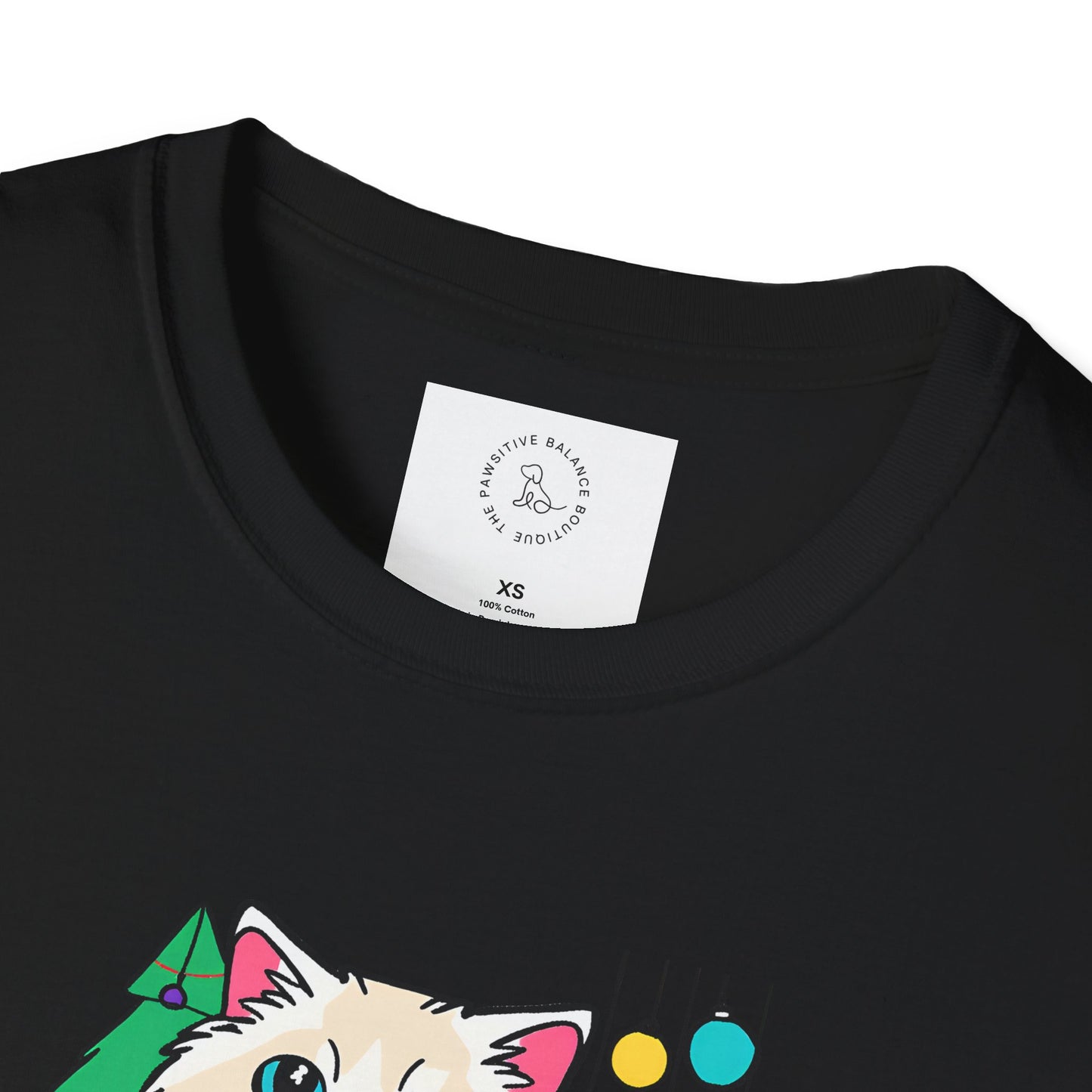 Cat Life ( at Christmas) Softstyle T-Shirt