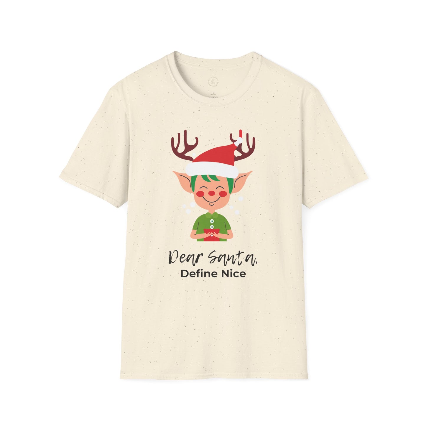 Dear Santa, Define Nice Unisex Softstyle T-Shirt