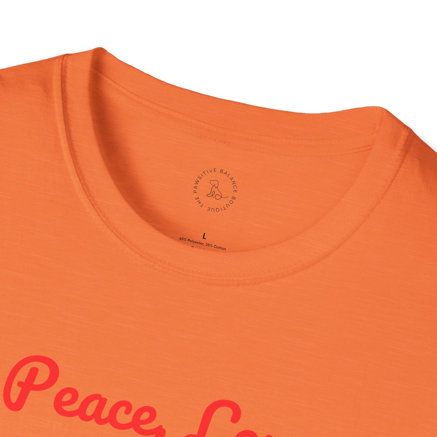 Peace, Love and Christmas Magic Unisex Softstyle T-Shirt