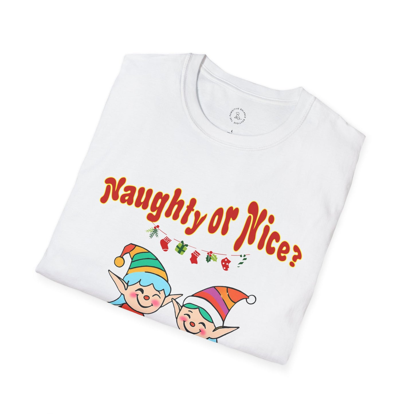 Naughty or Nice? Unisex Softstyle T-Shirt