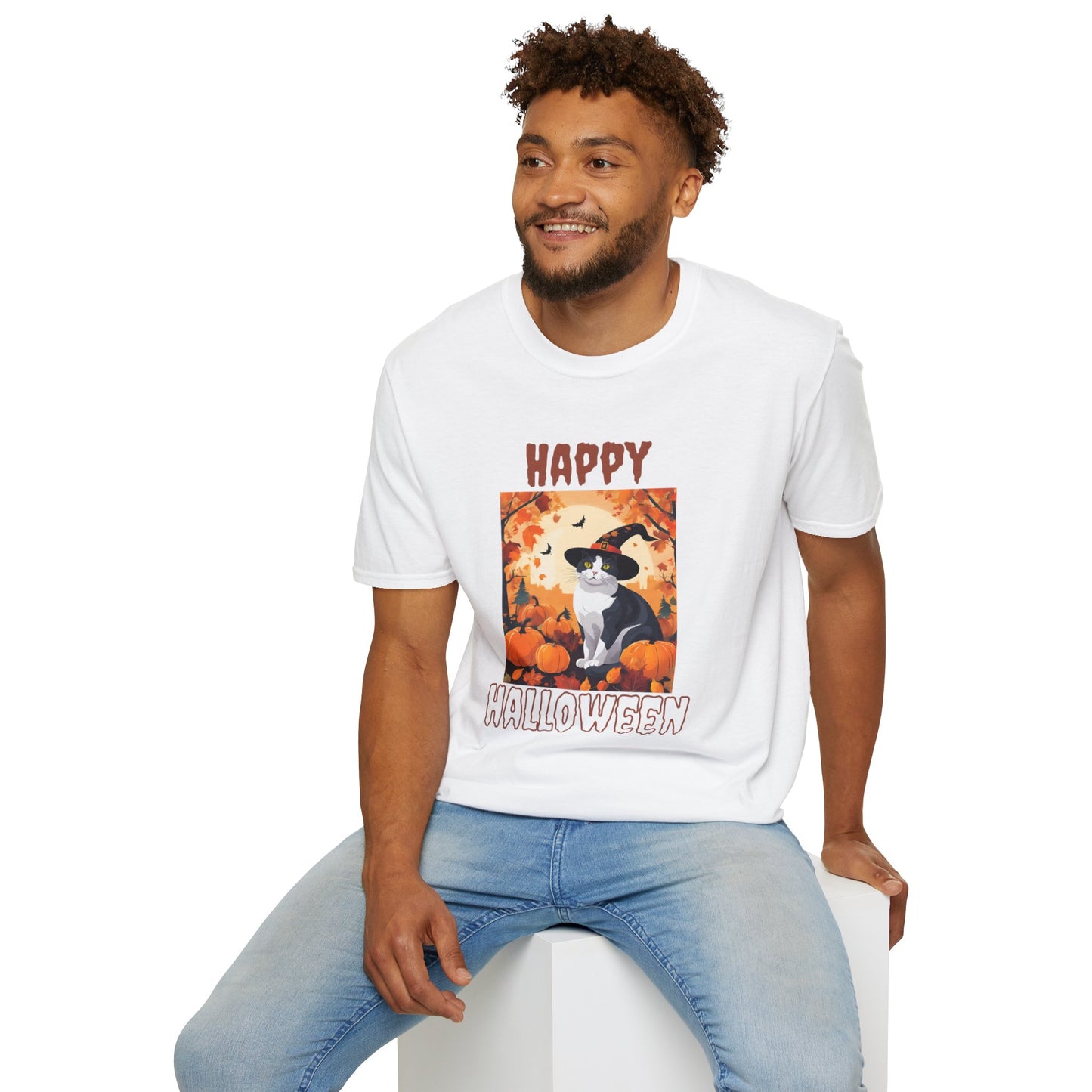 Happy Halloween Unisex Softstyle T-Shirt