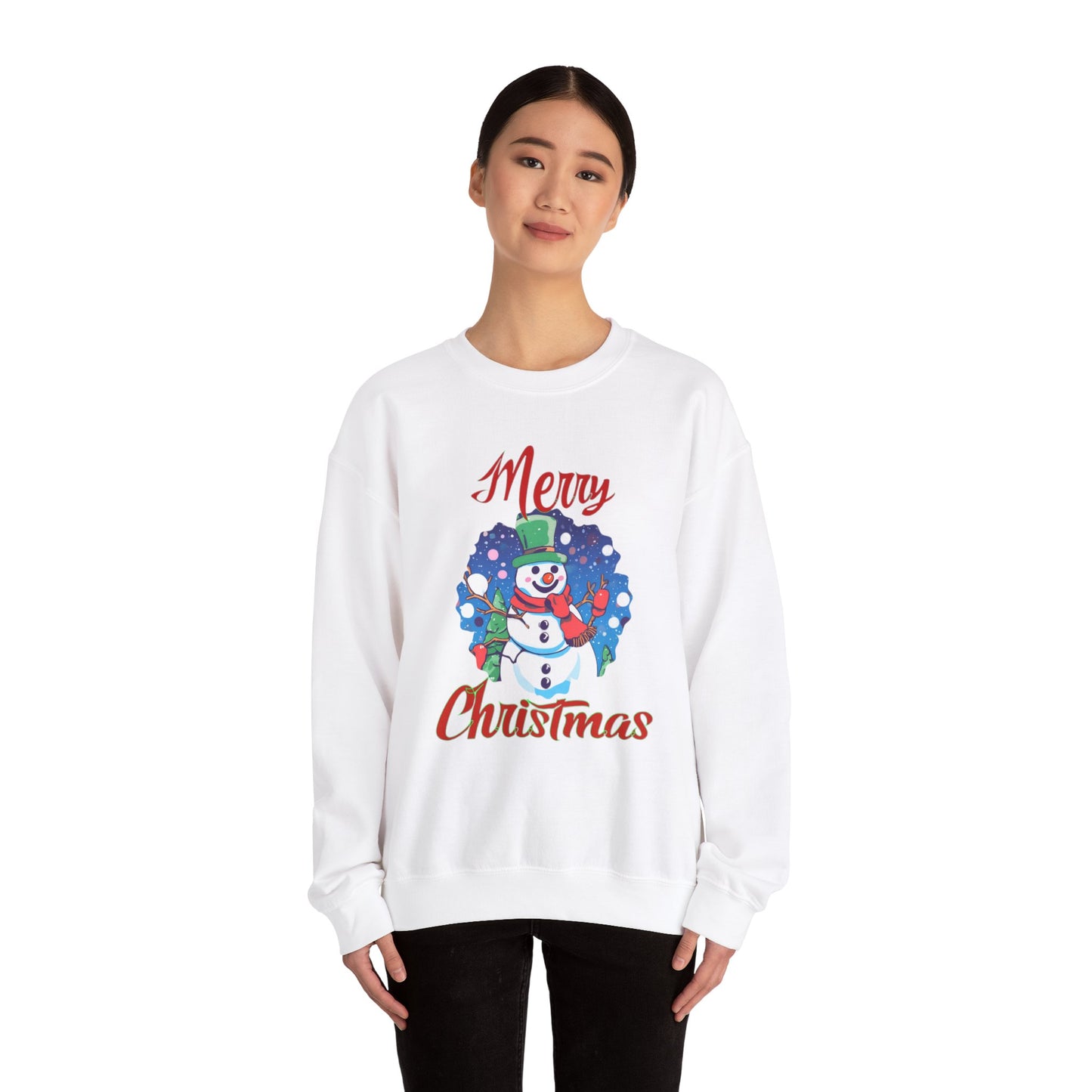 Merry Christmas Unisex Heavy Blend™ Crewneck Sweatshirt