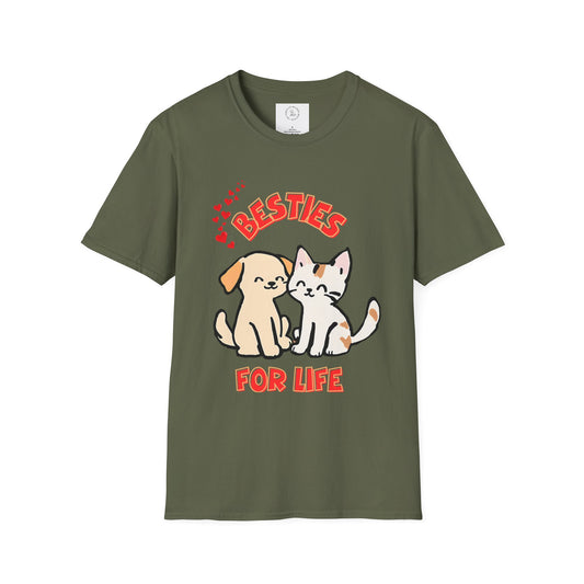 Besties for Life Unisex Softstyle T-Shirt