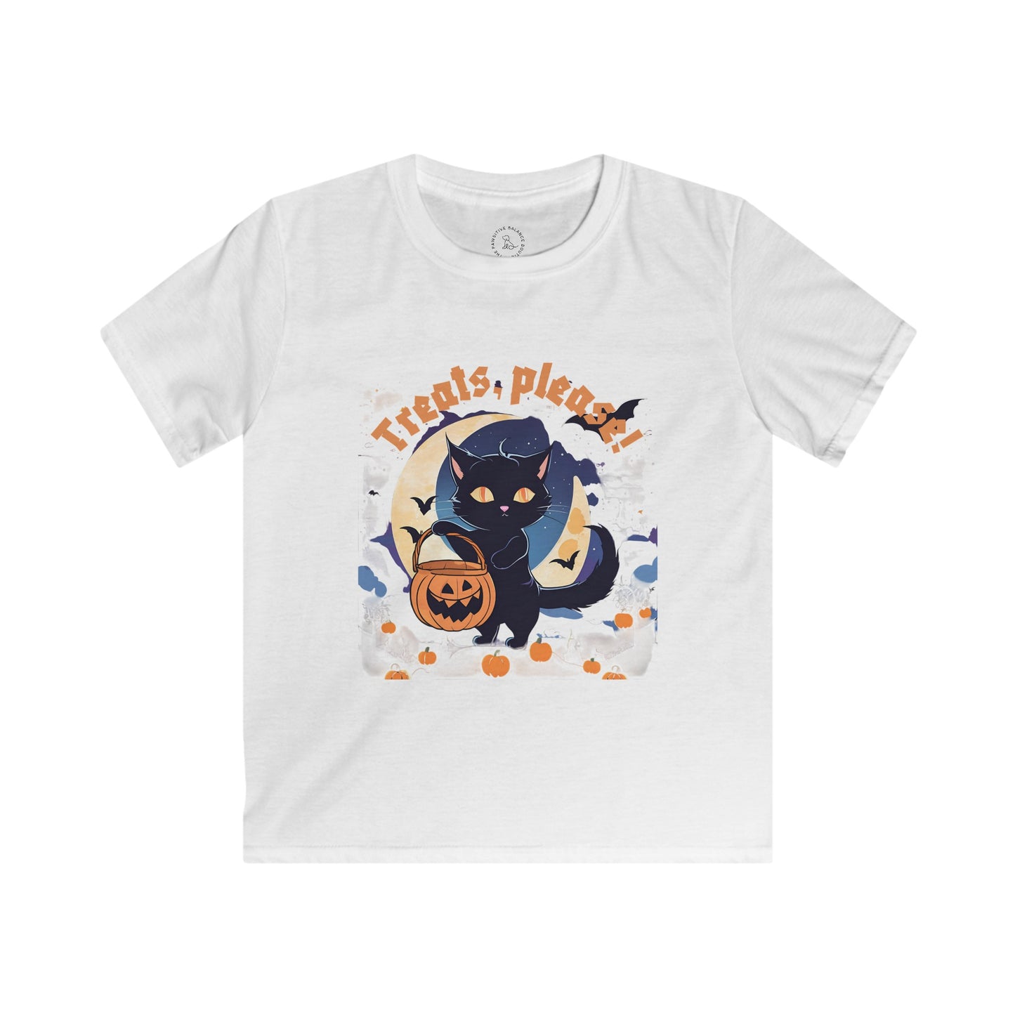 Treat's Please! Kids Softstyle Tee