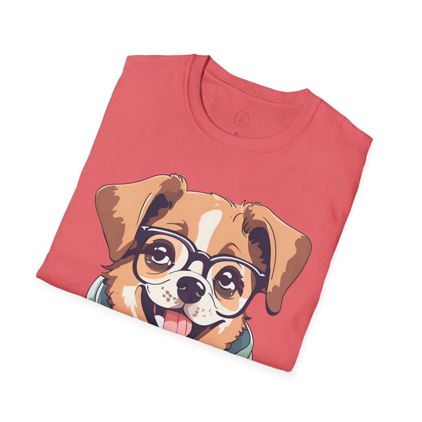 Nerdy Dog Unisex Softstyle T-Shirt