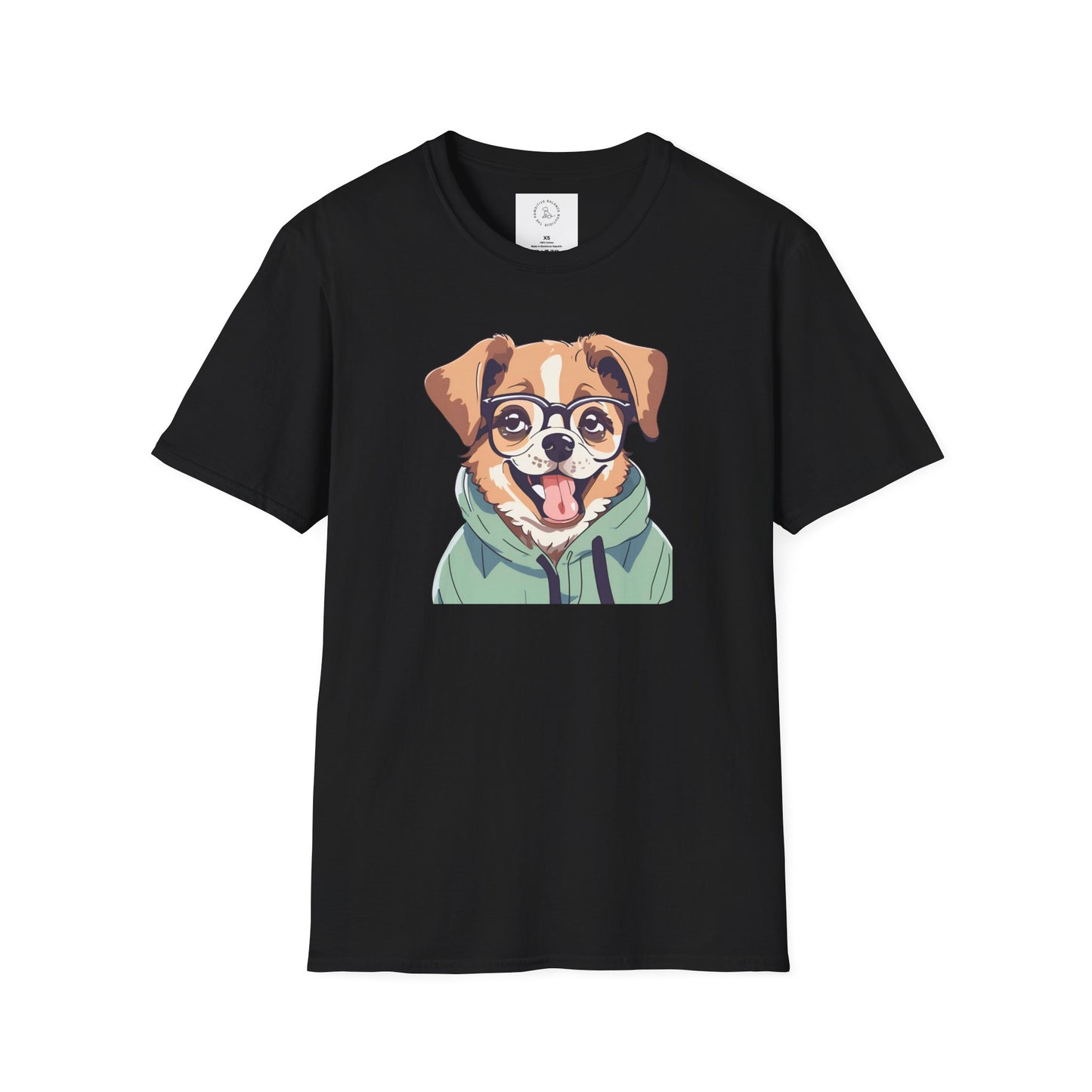 Nerdy Dog Unisex Softstyle T-Shirt