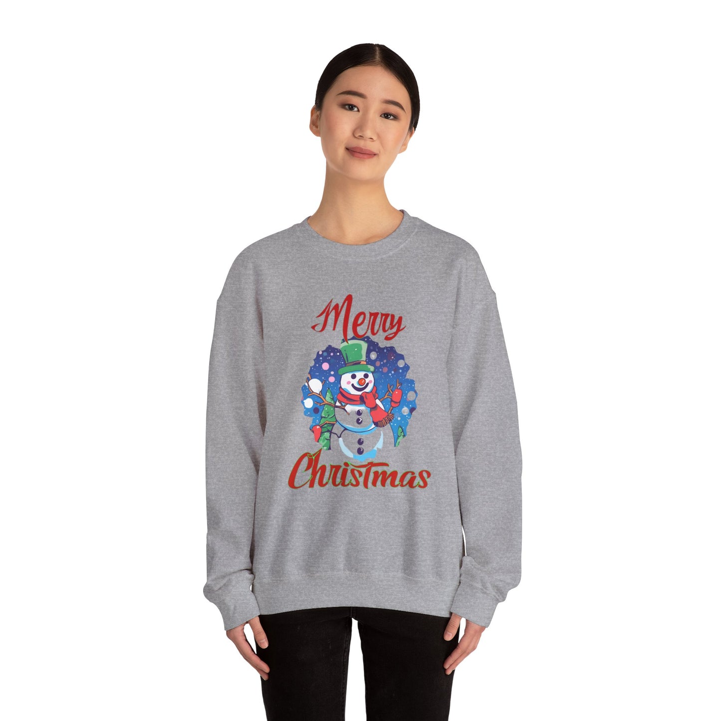 Merry Christmas Unisex Heavy Blend™ Crewneck Sweatshirt