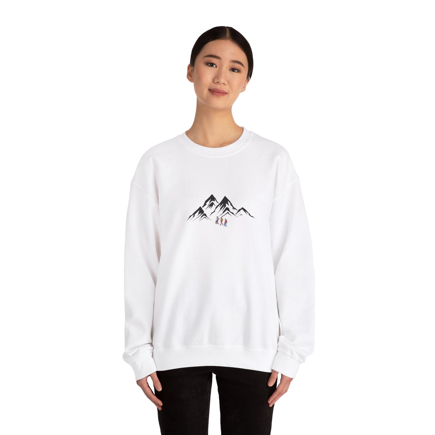 Mountain Climbing - Unisex Heavy Blend™ Crewneck Sweatshirt