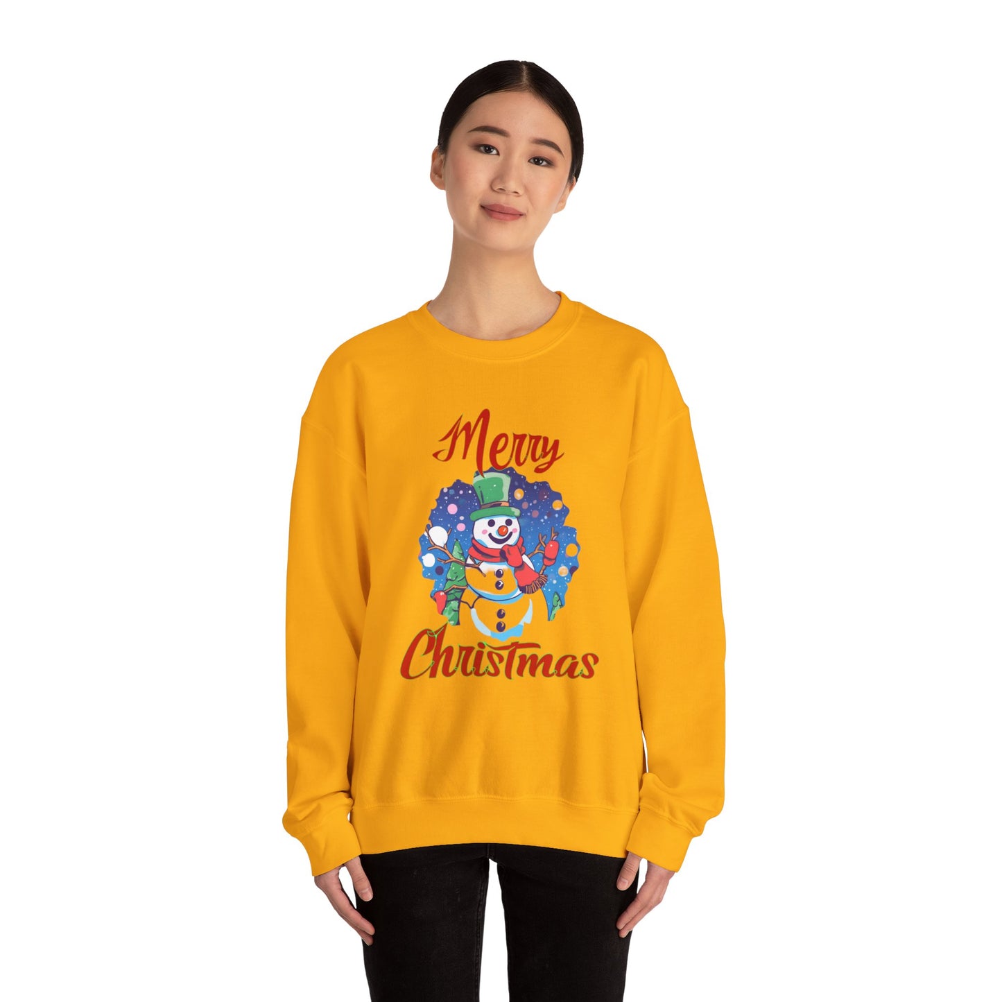 Merry Christmas Unisex Heavy Blend™ Crewneck Sweatshirt