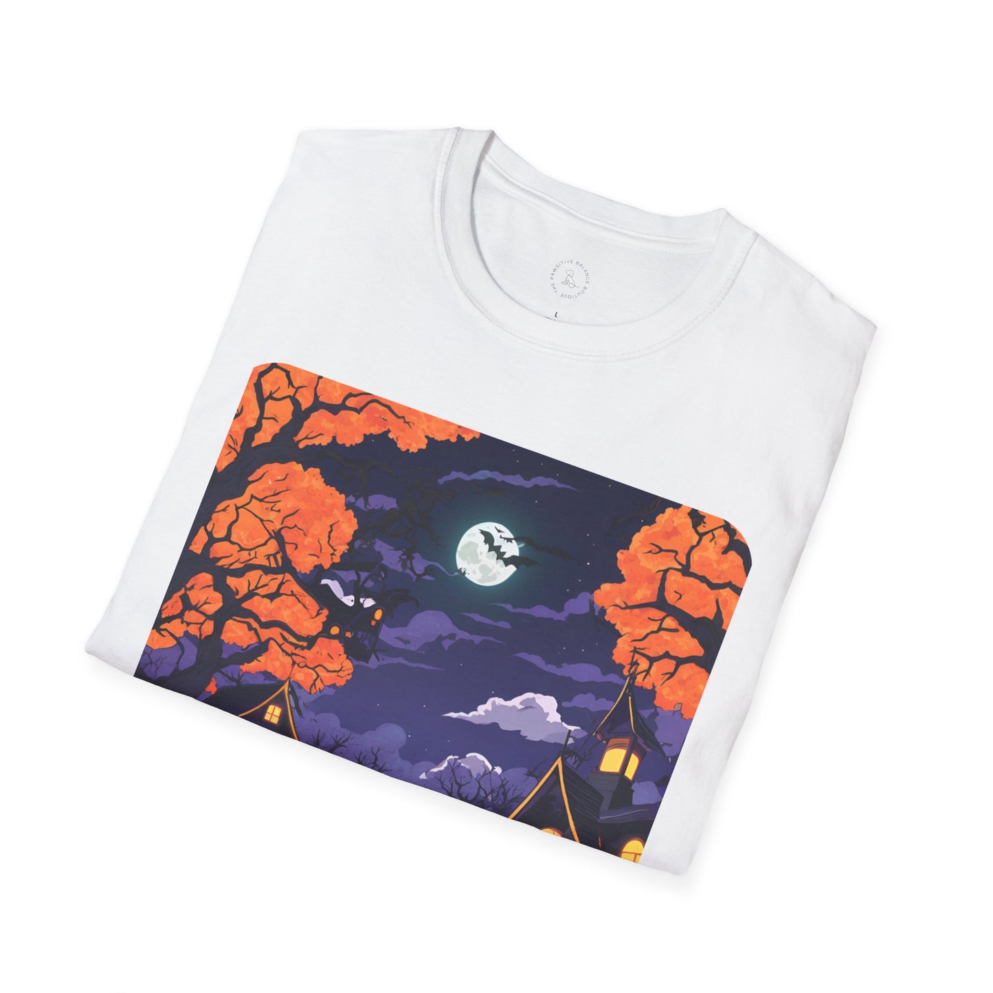 Haunted Road Unisex Softstyle T-Shirt