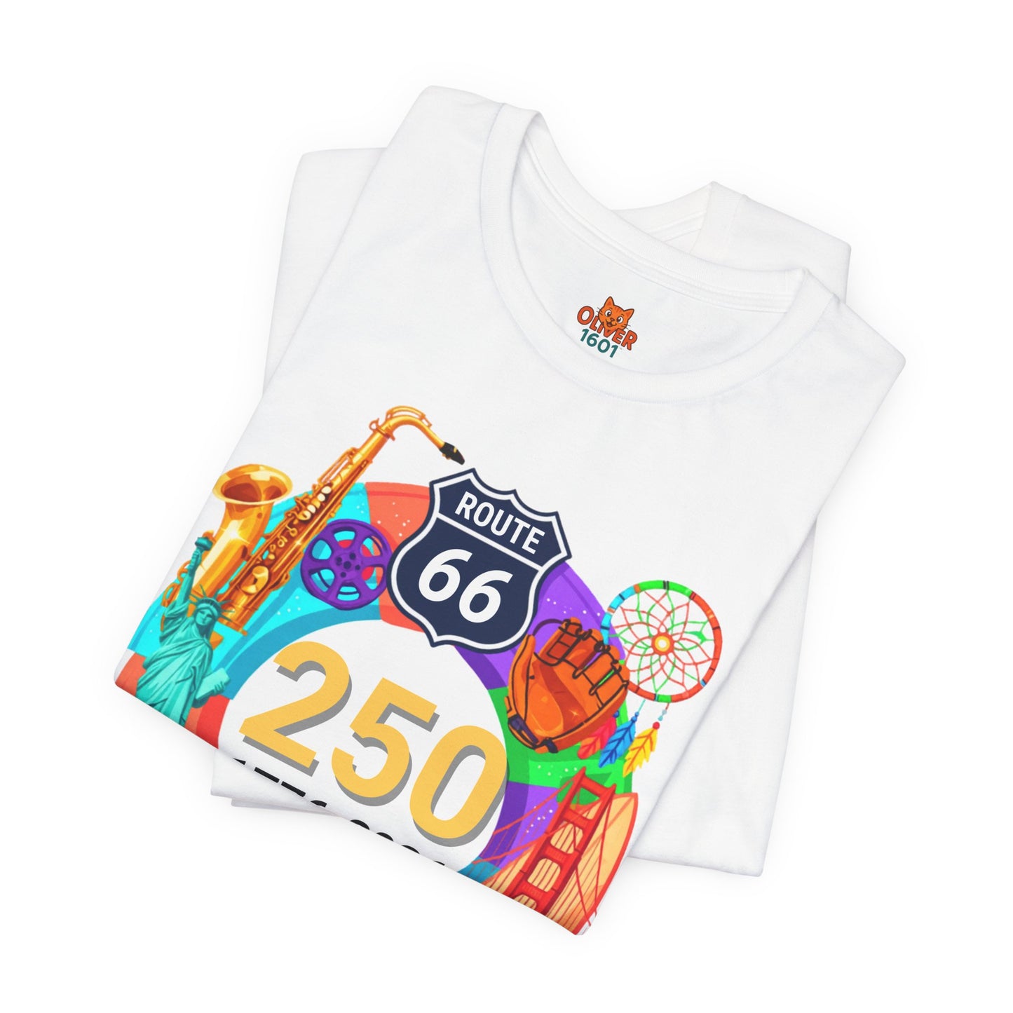 USA 250th Anniversary T-Shirt — 1776-2026 Bicentennial Celebration Tee