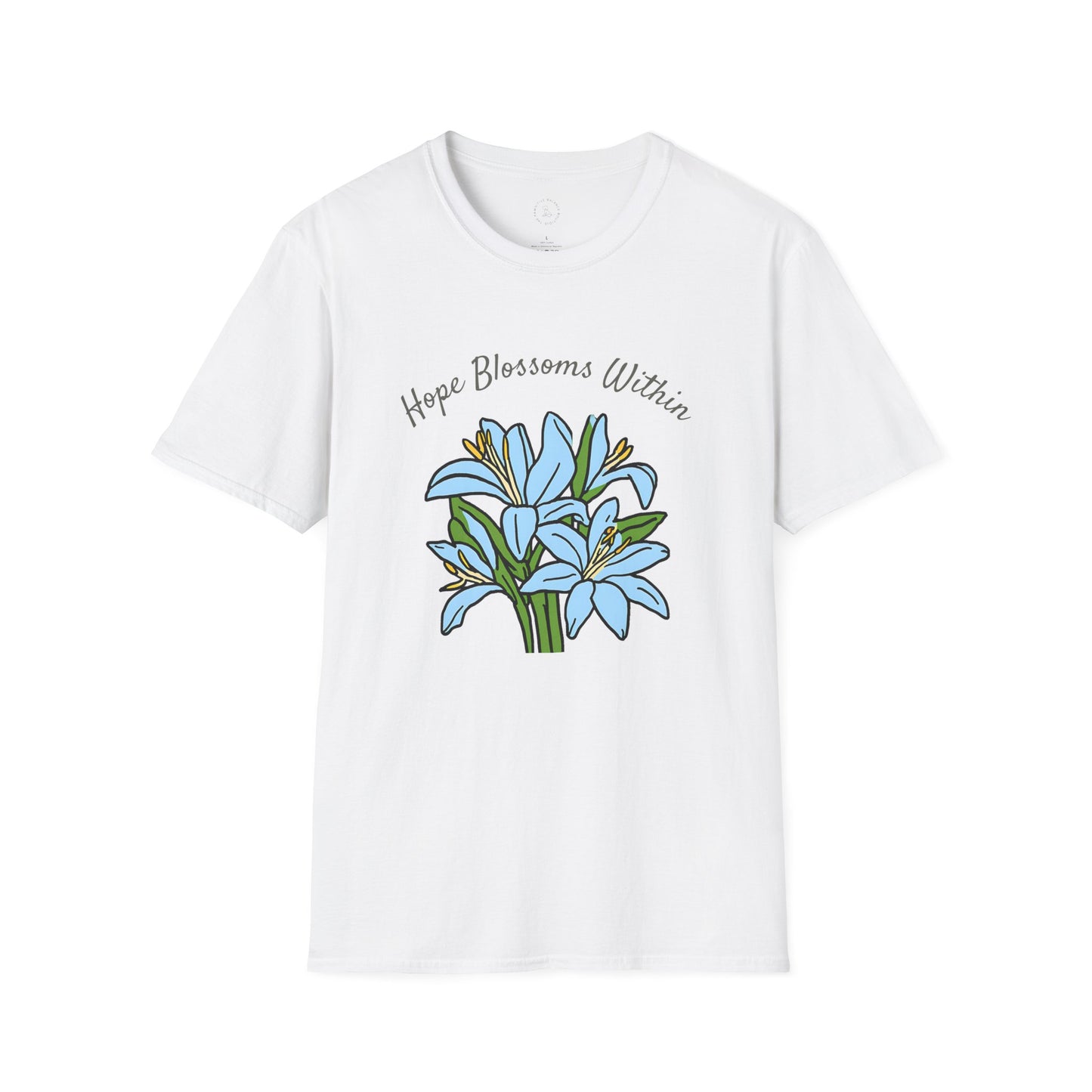 Hope Blossoms Within Unisex Softstyle T-Shirt