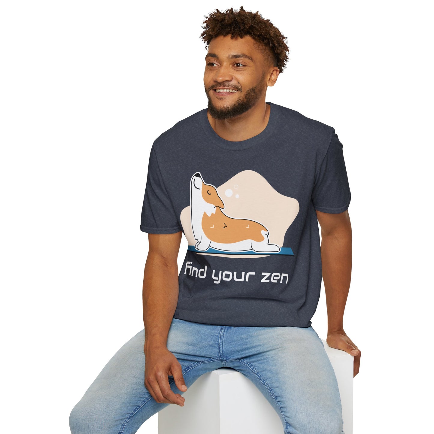 Find your Zen - Unisex Softstyle T-Shirt