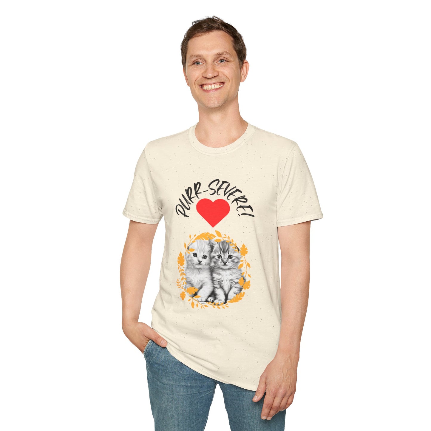 PURR-SEVERE! Unisex Softstyle T-Shirt