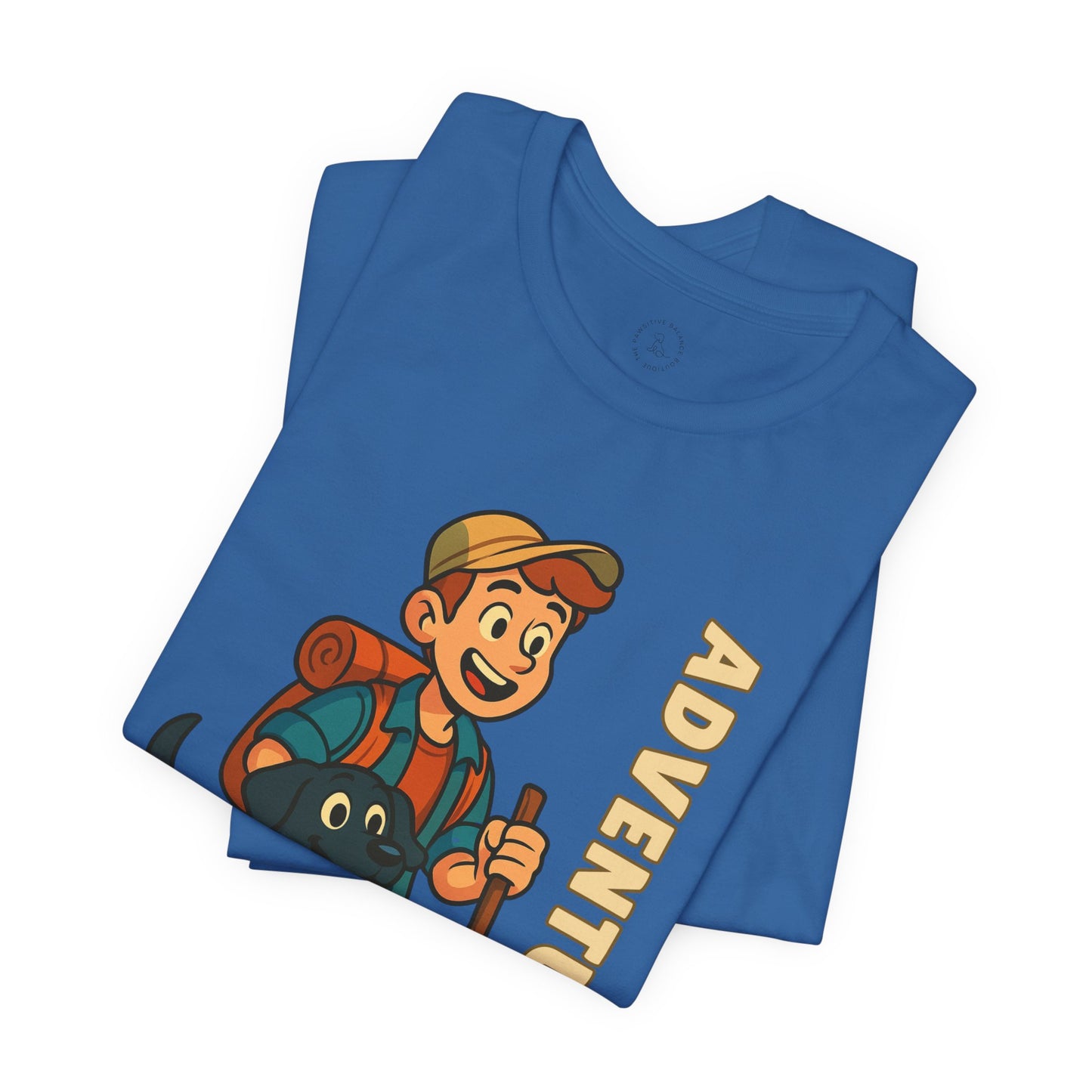 Adventure Dog Lover Tee, Unisex Short Sleeve T-Shirt, Hiking Shirt, Pet Lover Gift, Outdoor Adventure Apparel