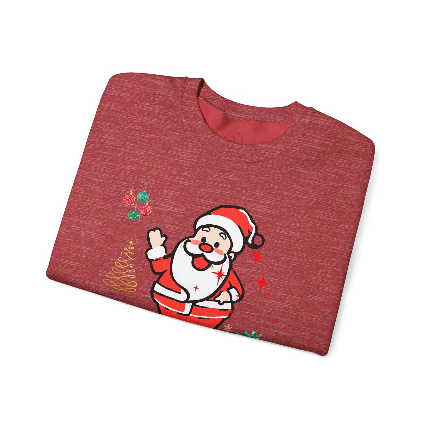 Happy Christmas Unisex Heavy Blend™ Crewneck Sweatshirt