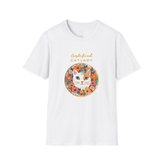 Certified Cat Lady Unisex Softstyle T-Shirt