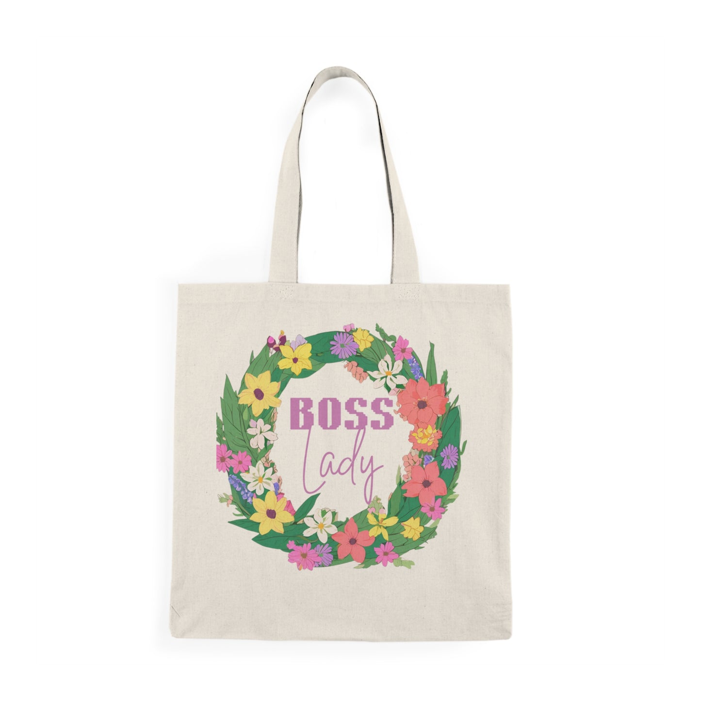 Boss Lady Natural Tote Bag